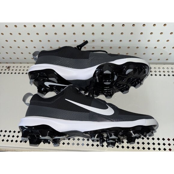 Nike Force Trout 9 Pro MCS Mens Molded Baseball Cleats Size 12 Black White Gray - Picture 5 of 8